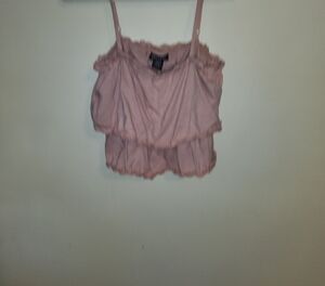 Wrangler Retro Chic Layered Pink Camisole